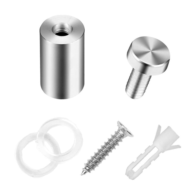anpiwshjo Standoff Screws & Mounts for Acrylic Signs - Metal Standoffs (0.5x1 in) - Image 4